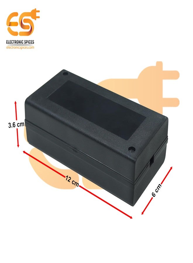 إلكترونيك سبايسس علبة بلاستيكية من Electronic Spices بطول 120 مم للمحولات والمشاريع الإلكترونية، عبوة من قطعة واحدة - Image 3